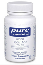 Load image into Gallery viewer, Alpha Lipoic Acid 400 mg