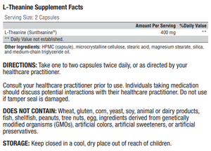 L-Theanine 120 Caps