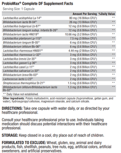 ProbioMax ® Complete DF 30 Capsules