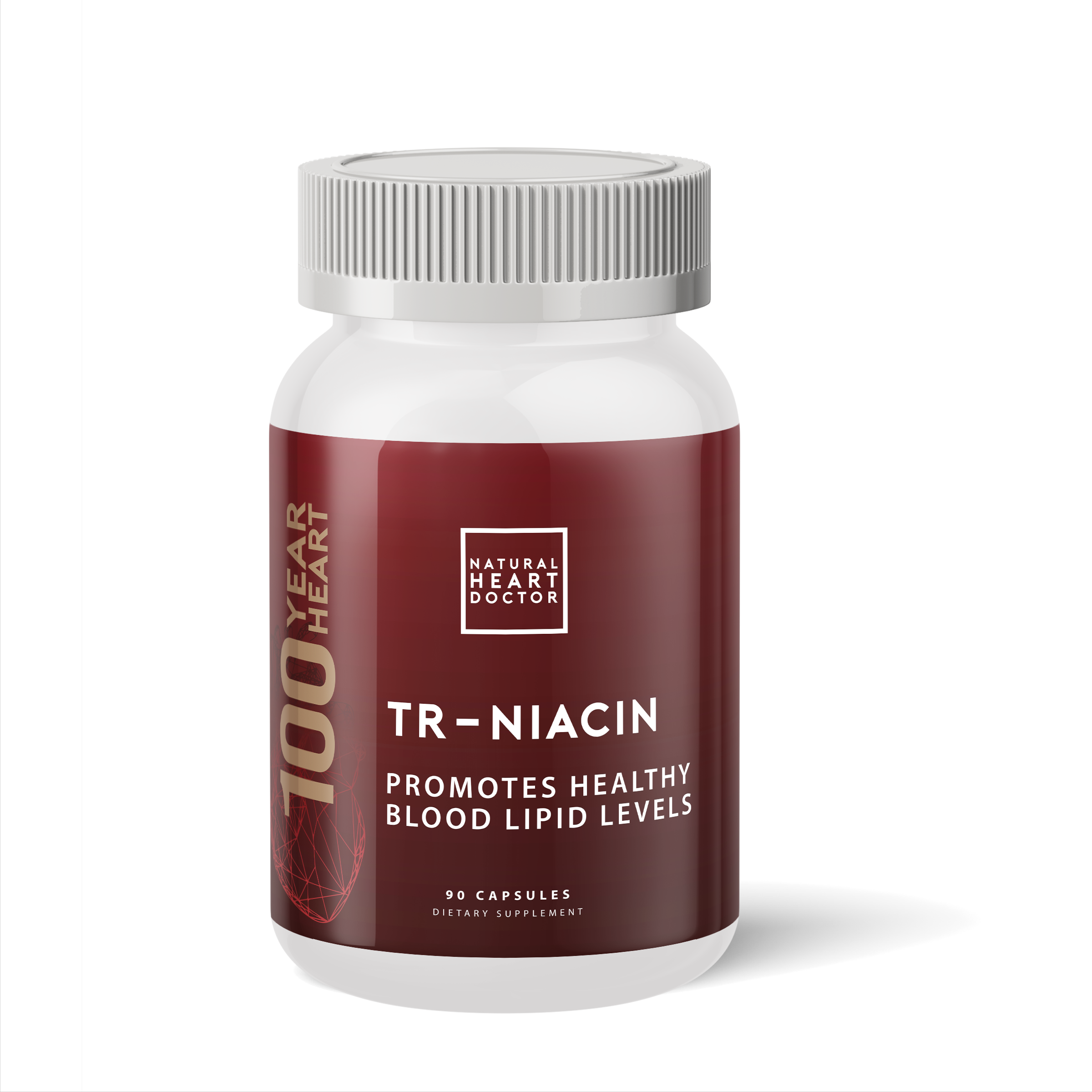 500 mg Time Release Niacin Supplement No Flushing | 60 Day Supply